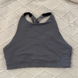 Gray Women's Sports Bra